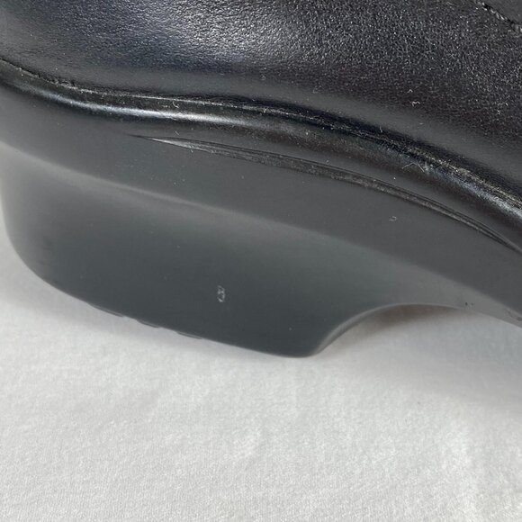 Ariat Sutter Baker Black Leather Slip On Clog Women's 8 - Picture 8 of 11